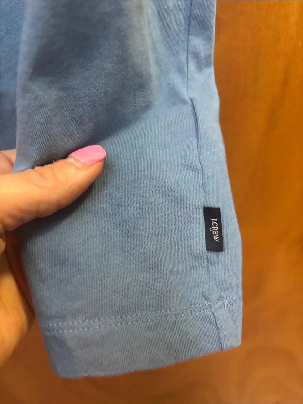 J. Crew Blue Short Sleeve Tee with Ski Lift Dog Graphic